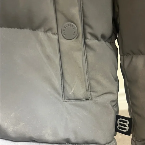 Aritzia Gray Reflective Super Puff Jacket - Picture 11 of 13